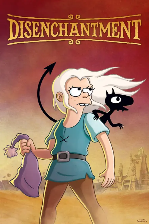 Download Disenchantment (Season 1 4) Hindi Dubbed Complete Netflix WEB Series 480p | 720p HDRip 22 disenchantment season 1
