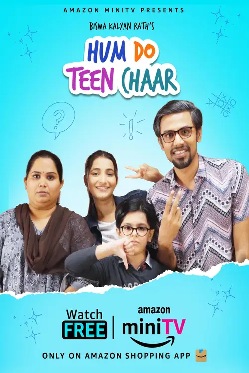 Download Hum Do Teen Chaar (2023) S01 Complete Hindi AMZN MiniTV Series 480p | 720p | 1080p 23 hum do teen chaar 2023