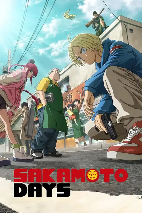 Download Sakamoto Days (S01 Part 01 & 02) Multi Audio {Hindi ORG 5.1 – English – Japanese} Anime Series 720p & 1080p WEB DL 9 sakamoto days s01